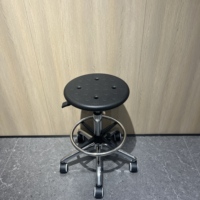 Vente directe d'usine, ergonomie splendide qualité en cuir PU hauteur réglable rotation ronde tabouret/chaise ainsi que bas prix