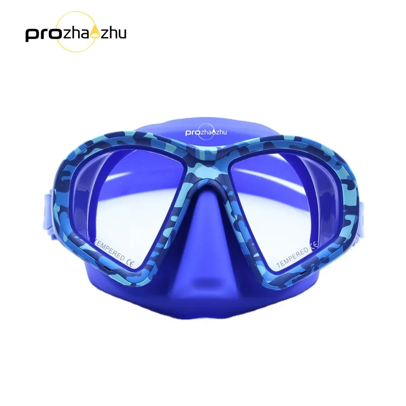 Spearfishing freediving khối lượng thấp lặn mặt nạ PC Tempered Silicone mềm lặn mặt nạ