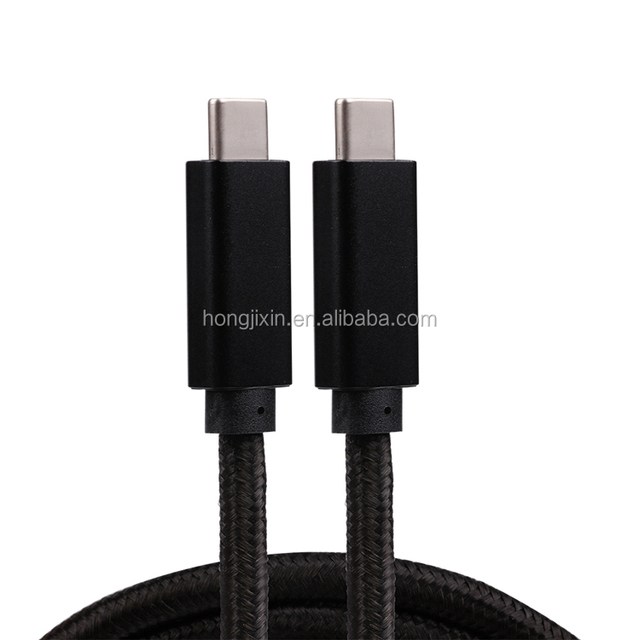 USB3.0 Nylon Braided Metal Case 3A Fast Delivery 5Gbps Data Cable Type C Cable