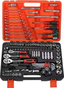 Bán Buôn Giá Cao Cấp Tự Động Sửa Chữa 121Pcs Ổ Cắm Tay Công Cụ Thiết Lập Với Nhựa Trường Hợp <span class=keywords><strong>1</strong></span>/<span class=keywords><strong>2</strong></span> "3/8" <span class=keywords><strong>1</strong></span>/4 "Loạt - Product Image 6