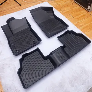 工厂定制3D橡胶TPE汽车地板垫汽车地板衬垫行李箱垫宝马别克安可凯迪拉克XT5克莱斯勒300C