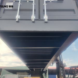 Conteneur maritime ISO High Cube de 40 pieds avec côté entièrement ouvrant en acier Corten durable, porte latérale à ouverture facile, vente chaude - Product Image 6