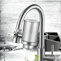 Filtre à eau au charbon actif A2789 à fixer sur robinet, purificateur d'eau domestique pour cuisine