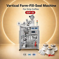 Machine d'emballage automatique de sachets de café filtre SDP-50, 60 sachets/min, avec purge d'azote et codage TTO – Fabricant
