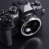 Tube adaptateur d'objectif FD-M4/3 pour objectif Canon FD vers Olympus E-P1/E-P2/E-PL1 et Panasonic G1/G2/GF1/GH1/GH2