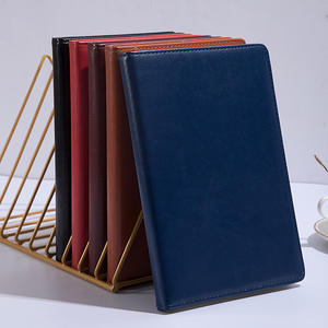 Wenzhou Manufacturer Custom Printed Logo Business Softcover Leather & Paper A5 Loose-Leaf Gift <b>Diary</b> Notebook - Product Image 4