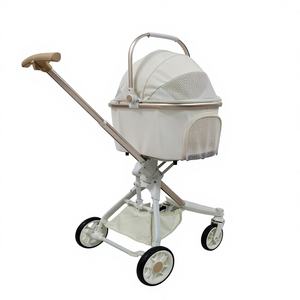 Mamago 701 Carrello Pieghevole a 4 Ruote in Lega di Alluminio per Cani e Gatti - Leggero, Pieghevole con Una Mano, Capacità 15kg, Approvato per Viaggi Aerei - Product Image 4