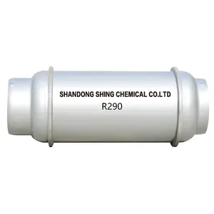 99.9% High Quality R290 Refrigerant Ton Cylinder from China