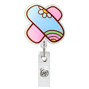 Porte-badge infirmière en acrylique style américain, vente en gros, cadeau personnalisé, porte-badges en acrylique sur mesure - Product Image 6