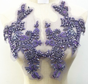 beaded dress styles Boho Wedding Dresses Crystal Beading Off the Shoulder Lace Appliques A –  Msikoods Official Store main image 1