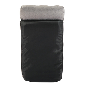 Outdoor Indoor Comfortable <strong>Folding</strong> Beach Chair Linen <strong>Sofa</strong> with Pillow 6-angle Adjustable Backrest - Product Image 6
