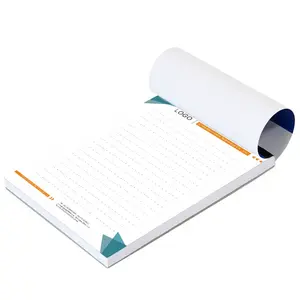 Aangepaste Logo Notitieblok Afdrukken Losse Blad Memo Pad A4 A5 A6 Promotionele Schrijfblokken