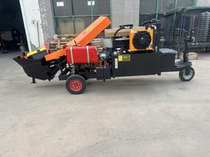 Bomba de Concreto Eléctrica Montada en Remolque, Control Remoto, Alcance Vertical de 20m, Alcance Horizontal de 60m, Productividad de 10M/H - Product Image 5
