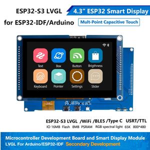 Dxd 4.3 inch 800*480 ESP32 lvgl Wifi & màu xanh <span class=keywords><strong>LCD</strong></span> hiển thị đồ họa TFT hiển thị thông minh màn hình mô-đun ban phát triển với cảm ứng - Product Image 2