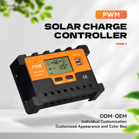 Contrôleur de charge solaire PWM Suswift 10A 12/24V/Auto, puissance PV maximale de 520W, contrôleur d'éclairage de haute qualité avec 10% de réduction