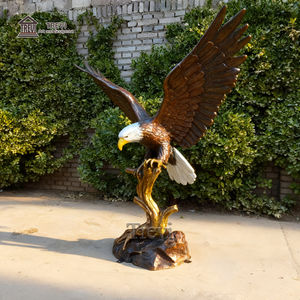 Statua di <span class=keywords><strong>Aquila</strong></span> in Bronzo TREVI, Scultura in Metallo per Esterni, Vendita all'Ingrosso - Product Image 1