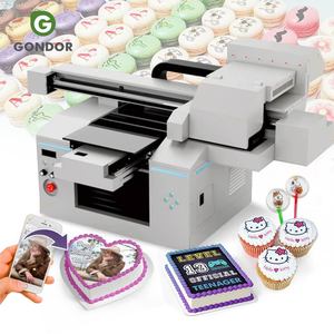 Sugar Paper Flatbed Edible Cake Printer Cake-Topper-Printer Bread Printing <b>Machine</b> That Writes on Food - Product Image 1