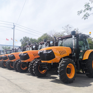 รถแทรกเตอร์การเกษตร 120 แรงม้า ขับเคลื่อน 4 ล้อ พร้อมห้องโดยสารติดตั้งเครื่องปรับอากาศ ล้อพร้อมเกียร์ เครื่องยนต์ ชุดเกียร์ มอเตอร์ และชิ้นส่วนหลัก - Product Image 2