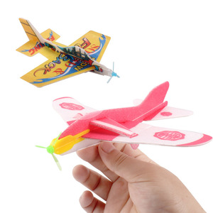 <b>Foam</b> Paper Airplane 360 Degree Spinner <b>Model</b> Assembly Toy For Children Age 5 To 7 Years - Product Image 4