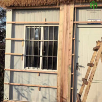 Petites maisons mobiles détachables de 20 pieds personnalisées hangar chambre modulaire hôtel maison conteneur en bois maisons préfabriquées