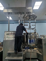 Émulsifiant Mélangeur Électrique à Vapeur et Sous Vide pour Cosmétiques, Prix Usine, Équipement d'Émulsification