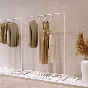 Espositore da Terra in Ferro Semplice per Negozi di <span class=keywords><strong>Abbigliamento</strong></span> Uomo, <span class=keywords><strong>Donna</strong></span> e Bambino - Product Image 4