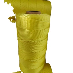 YUSEN Corde tressée PE 3 brins haute résistance et colorée pour maçonnerie, usage extérieur, haute résistance à l'abrasion, personnalisable - Product Image 1