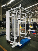 Máquina de Ejercicios MND C86, Equipo Deportivo Comercial para Gimnasio, Multifuncional, con Múltiples Estaciones en 1, Máquina Smith Multifuncional