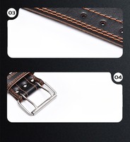 Ceinture de musculation personnalisable avec logo, 100 % polyester, 5,5 mm, pour hommes et femmes, entraînement en salle de sport, soutien du dos et du ventre pour l'haltérophilie
