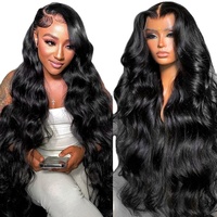 Fournisseurs Fabricants vérifiés Perruques droites brésiliennes sans colle en cheveux humains Remy HD transparents vierges de qualité supérieure