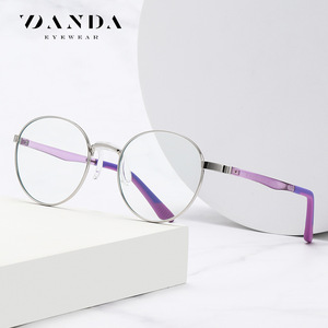 กรอบแว่นตา Danda Oval รุ่น TJ842 ป้องกันแสงสีฟ้า แว่นสายตาสำหรับทุกเพศ - Product Image 2