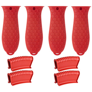 Protector de Manos Ecológico de Silicona Resistente al Calor para Sartenes de Hierro Fundido y Soporte para Ollas Calientes - Product Image 1