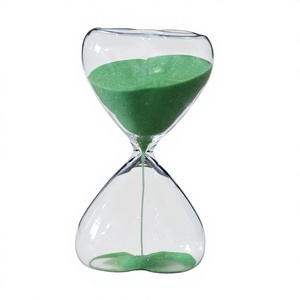 Sablier en verre écologique personnalisé, fait main, promotionnel, moderne, durable, de 5, 10, 30 ou 60 minutes - Product Image 6