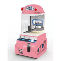 Super Tank LED Lightful 8 Cm 3Inch Jouet Candy Catcher Grabber Mini Portry Bartop Griffe Grue Arcade Game Machine