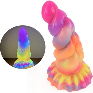ของเล่นทางเพศสำหรับผู้หญิง YOCY เรืองแสงในที่มืด ของเล่นทางเพศสีสันสดใสเพื่อสุขภาพ ของเล่นทางเพศซิลิโคนเรืองแสงรูปทรงมอนสเตอร์ ของเล่นทางเพศสำหรับผู้ใหญ่สำหรับผู้หญิง - Product Image 2