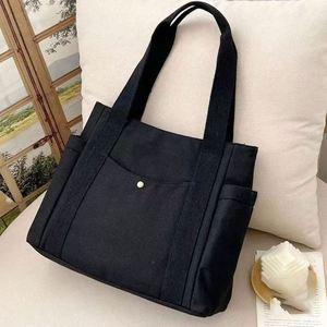 <b>Large</b> Capacity Fashionable <b>Canvas</b> Tote <b>Bags</b> for Work & Commuting Stylish Carrying Shopping <b>Bags</b> - Product Image 3
