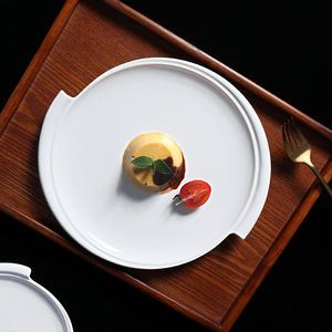 Otros Suministros para Hoteles y Restaurantes, Plato de Cerámica Comercial para Hoteles y Restaurantes, Plato Blanco para Cena al por Mayor para la Industria Hotelera - Product Image 2