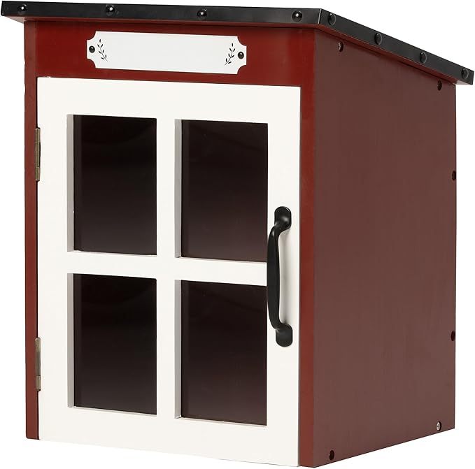 Wooden Storage Box Outdoor Newspaper Magazine