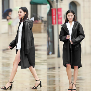 Best Price Advertising <strong>Raincoat</strong> Reusable Thickened EVA <strong>Raincoat</strong> Unisex Long Hooded Impermeable <strong>Raincoat</strong> for Promotion - Product Image 2