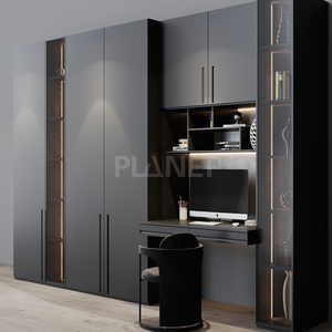 Armario de Madera Moderno para Dormitorio, Guardarropa, Closet, Grande, para <span class=keywords><strong>Ropa</strong></span> - Product Image 5