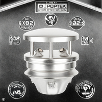 Capteur de vitesse du vent ultrasonique en alliage d'aluminium Firstrate FST200-204 avec sortie RS485, résolution 0,1 m/s pour station météo de haute précision