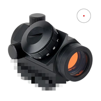 LAMBUL Compact 1x20mm Red Dot Sight avec revêtement rouge, 11 niveaux de luminosité et monture surélevée de 1 pouce