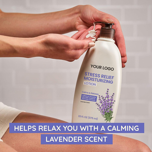 Lotion corporelle à la lavande biologique avec beurre de karité et huiles végétaliennes Acide hyaluronique Apaisant Hydratation nocturne <span class=keywords><strong>pour</strong></span> peaux sèches Soulagement du stress - Product Image 5