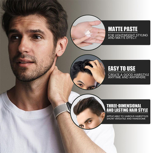 Manufacturer Wholesale Strong Hold Edge Control for <strong>Hair</strong> Styling Products <strong>Men</strong> Edge Control <strong>Hair</strong> <strong>Wax</strong> - Product Image 3