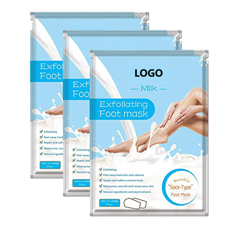 2021 hot sale skin care milk Foot Peeling Nourishing Exfoliating skin repair Foot mask