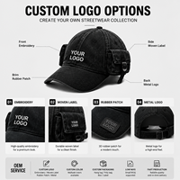 Casquette de baseball multi-poches de style cyberpunk, streetwear Harajuku, darkwear, équipement tactique, de qualité supérieure