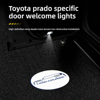 Lumière de bienvenue pour portière, éclairage au sol, accessoires de modification pour Toyota Prado LC250, compatible avec les nouveaux modèles Prado 2024-2026