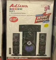 Système de son stéréo pour home cinéma UF-DC6035 80W HIFI avec télécommande