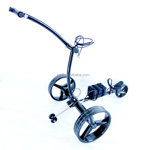 Carrello Electric Da Golf in Lega Di Alluminio, Doppio Motor, Battery Al Litio E Telecomando - Product Image 1