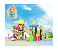 Ensemble d'équipements de jeux pour parcs publics Joyou, robuste, pour enfants et adolescents, avec toboggan en plastique extérieur commercial